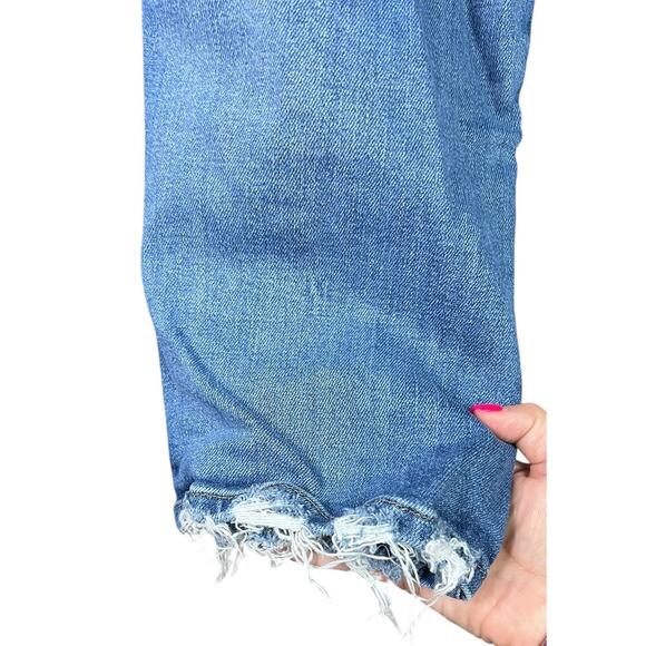 Good American Women's Jeans Frayed Hem Size 16 - Picture 11 of 15